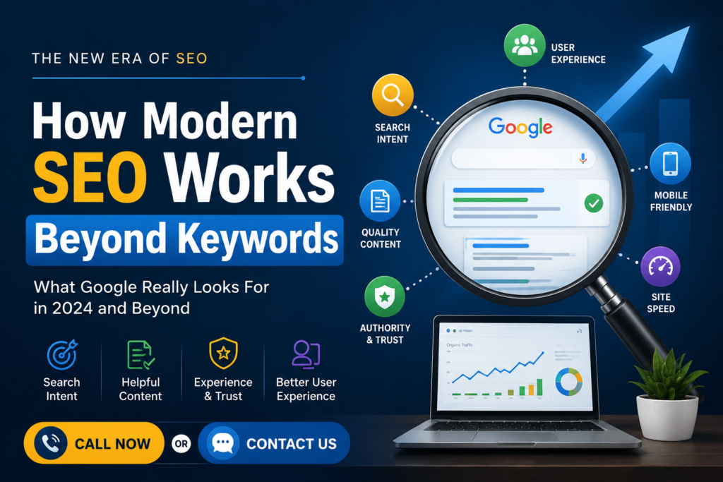 Modern SEO Works Beyond Keywords